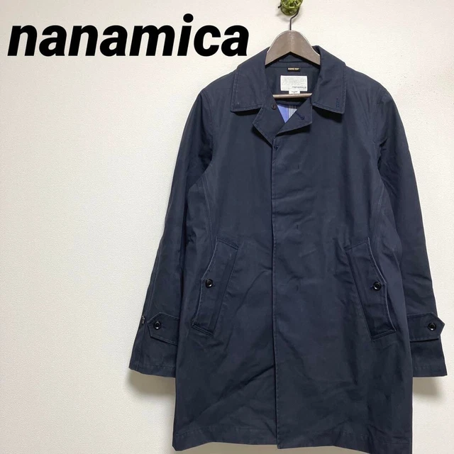 nanamica GORE-TEX Fully Waterproof Stainless Collar Coat Men's Japan