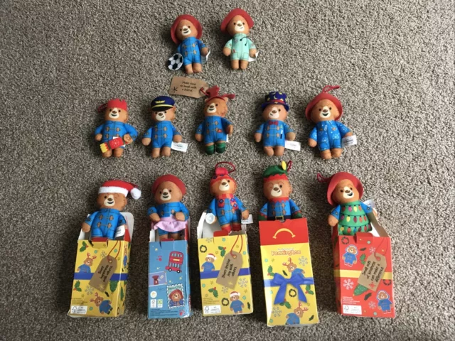 McDonalds Happy Meal Toys Adventures Paddington Bear Bundle x12 All Different