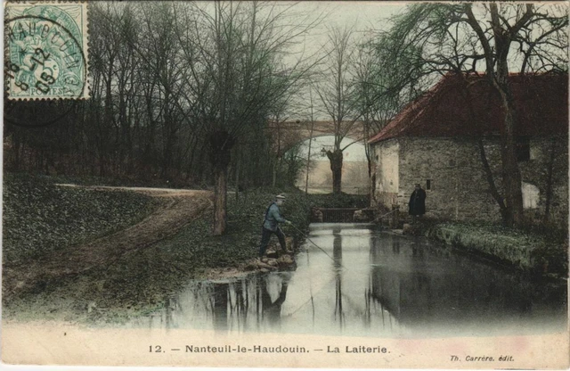 CPA NANTEUIL-le-HAUDOUIN - La Laiterie (130709)