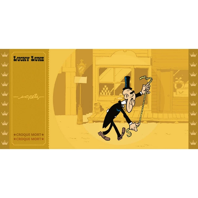 Collectible CK Golden Ticket Lucky Luke (The Undertaker)