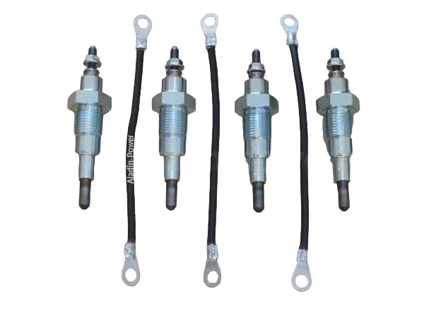 4x Glühkerzen Mercedes 200D 220D 240D 300D /8 W115 W123 – 10,5V Schnellstart Set