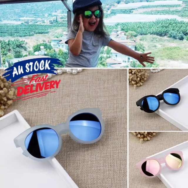 Frame Goggles Popular Cute Boy Sunglasses Toddler Children Kids Outdoor