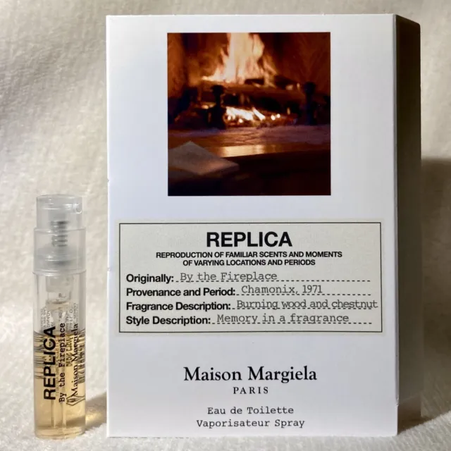 MAISON MARGIELA REPLICA By The Fireplace EDT Sample Spray .04oz, 1.2ml ...