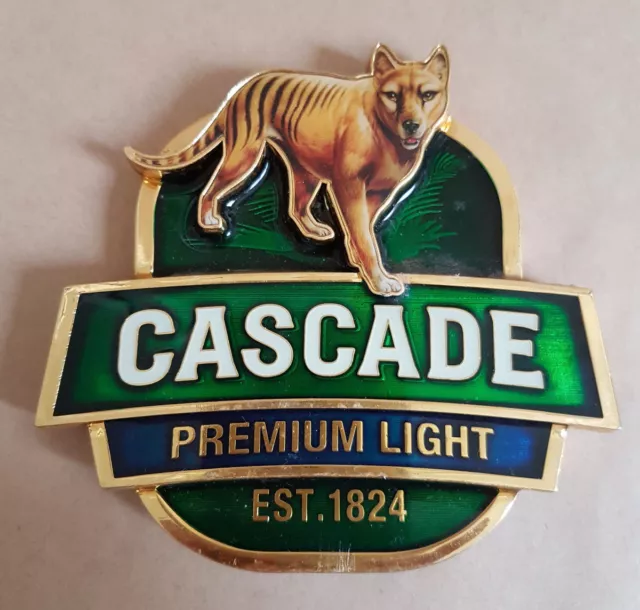Cascade Premium Light Die Cast Beer Tap Badge