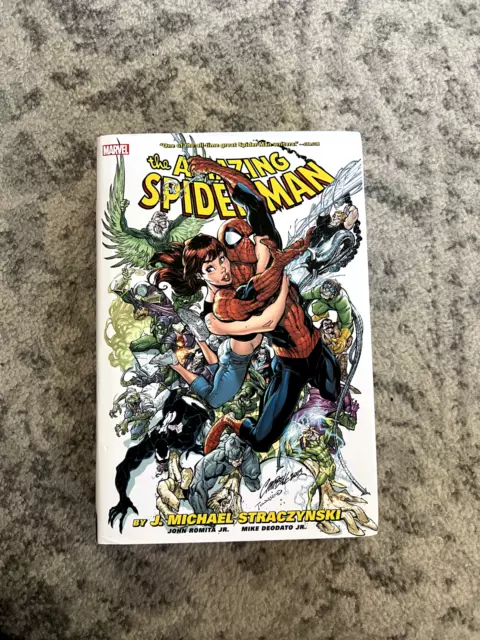 Amazing Spider-Man vol 1 Omnibus By - J. Michael Straczynski - OOP - Rare!