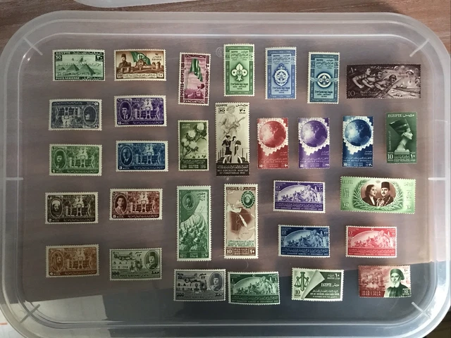 Egypt stamps UMM collection (VV124)