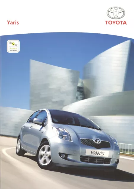 2007 Toyota Yaris Prospectus 4/07 D Brochure Catalogue Brosjyre Catalog Catalog