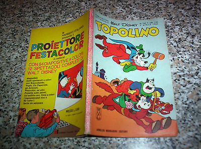 Topolino Libretto N.540 Originale Mondadori Disney 1966 Mb/Ott Con Bollino