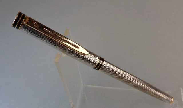 Waterman French Rollerball Typ Exclusiv Silber/Gold - NEUWERTIG (94320)