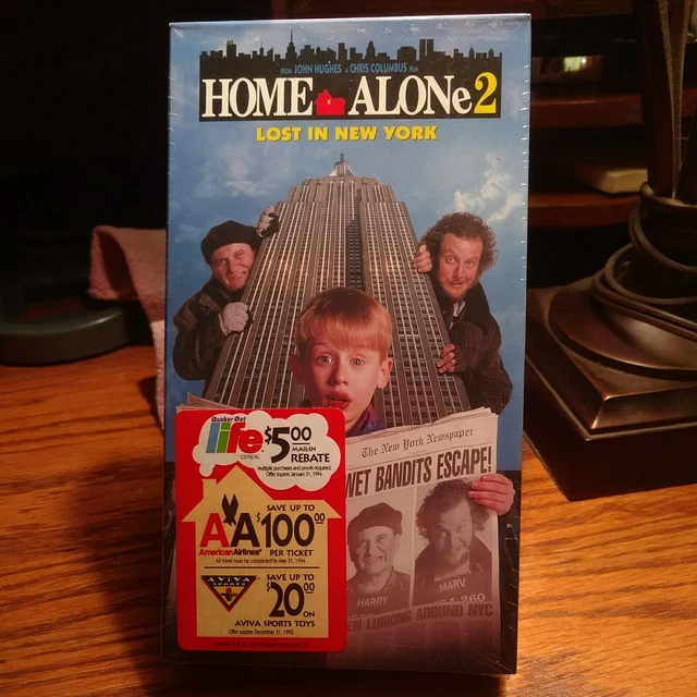 HOME ALONE 2 VHS Tape Lost in New York sealed new condition $131.38 ...