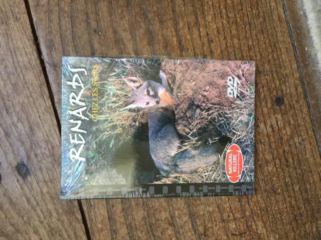 DVD DOCUMENTAIRE animaux natural killers 38 renards chez les stars  NEUF