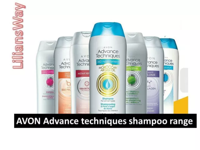 Avon Advance Techniques Shampoo & Conditioners 250ml EACH~Various~SALE