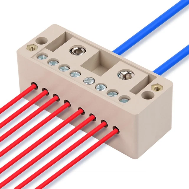 PARTICULAR DRAHT ANSCHLUSS Dose 220V 200A Plastik Terminal Draht Block ...