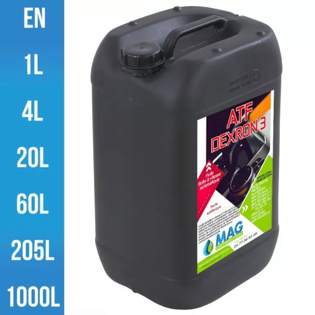 Huile boite auto ATF Dexron 3 4 Litres