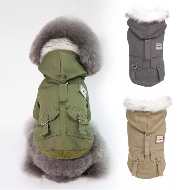 Acheter Veste Greyhound manteau d'hiver grands vêtements trou de plomb  chien sweat à capuche épais
