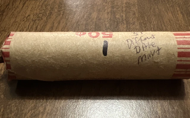 1 ROLL MIXED Dates 37 DIFFERENT Date&mints 1909 - 1940 WHEAT CENT  PENNY - PDS
