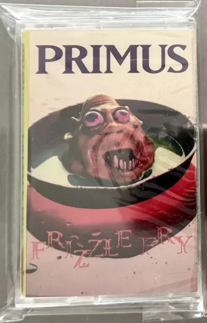 PRIMUS - FRIZZLE FRY Cassette ©1990 Caroline Records (like IGS) NOS SEALED RARE!