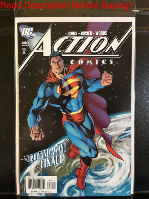 BARGAIN BOOKS ($5 MIN PURCHASE) Action Comics #840 (2006 DC) We Combine Shipping