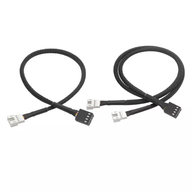 4Pin PWM Fan Splitter 4pin Adapter Cable 1 to 1/2Ways Computer CPU Fan Splitter