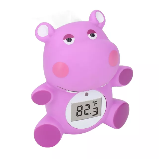 Baby Bath Thermometer IPX7 Waterproof Cartoon Animal Baby Shower Thermometer