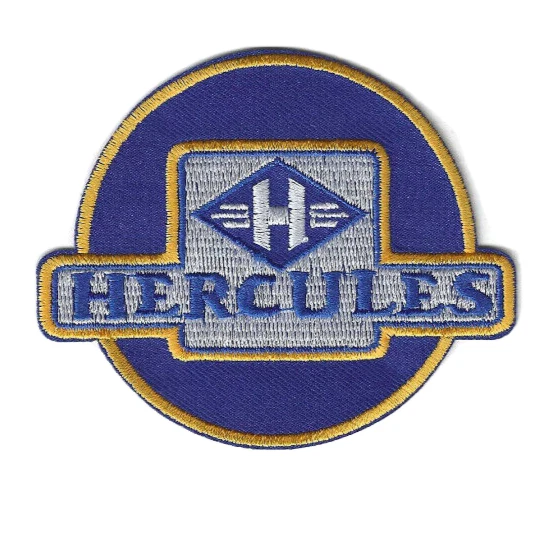 Hercules Patch Aufnäher Aufbügler Emblem  9 x 7,5cm (Breite x Höhe)
