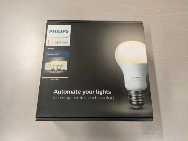 Philips Hue Starter Kit White E27 3X Lampadine Led + Switch + Bridge Smart Home​ 2