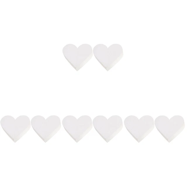 8 pz torta a forma di cuore fai da te pratica riutilizzabile torta finta manichino
