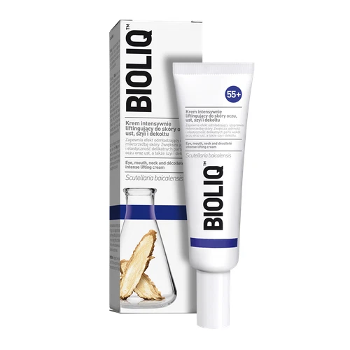 Crème Contour Des Yeux Et Des Lèvres Bioliq 45+ - Anti-rides, Raffermissante, 15 Ml Neuf