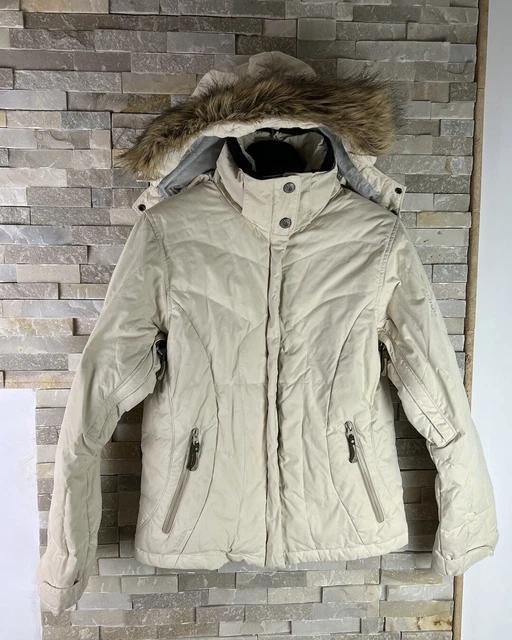 Columbia ladies size S beige titanium padded jacket coat