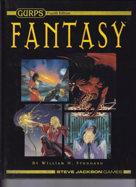 GURPS Fantasy - Fourth Edition - Genre Toolkits & Fictional Settings Fantasy