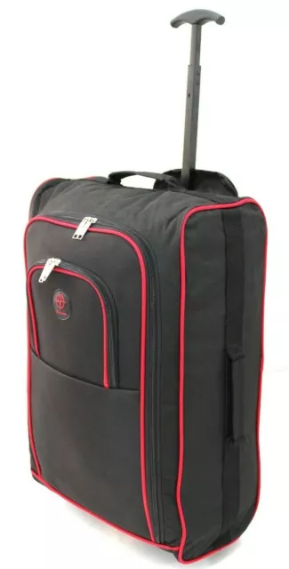 Ryanair EasyJet 55cm Cabin Approved Backpack Trolley Wheeled Hand Luggage Bag.