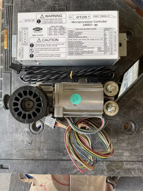 Nabco Gyrotech U30 Slider Setup Motor And Control Slider door (Stanley, beasam)