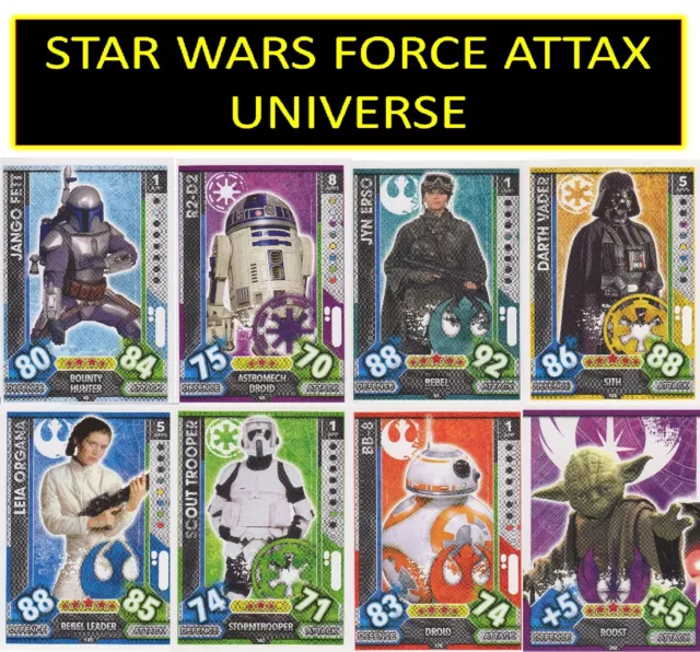 Topps Star Wars Force Attax Universe Trading Cards