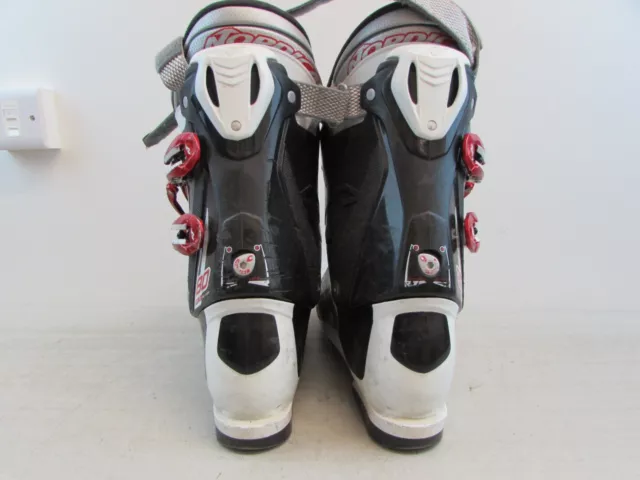 Pair Of Nordica Sport Machine 80 Ski Boots, Black/White, 365mm, Comfort Fit 3