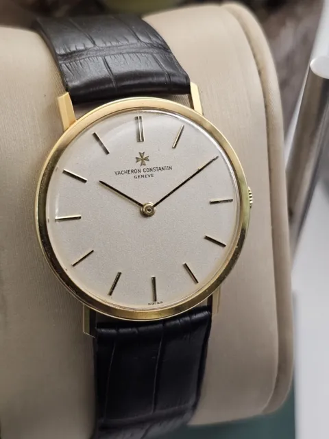 Vintage Vacheron Constantin VC cal. K1014 Watch 18k Solid Gold Boxed