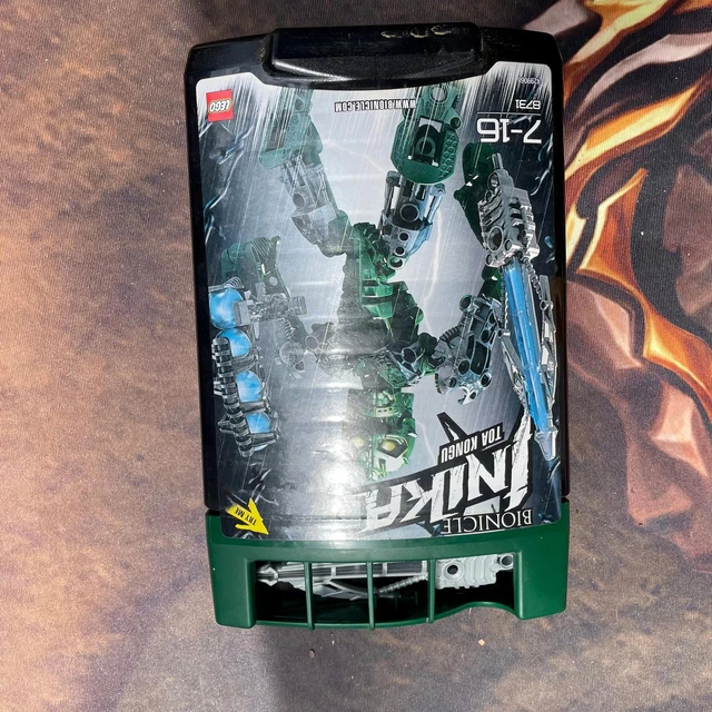 LEGO BIONICLE BRAND New Sealed Lego Set Inika Toa Kongu 7-16