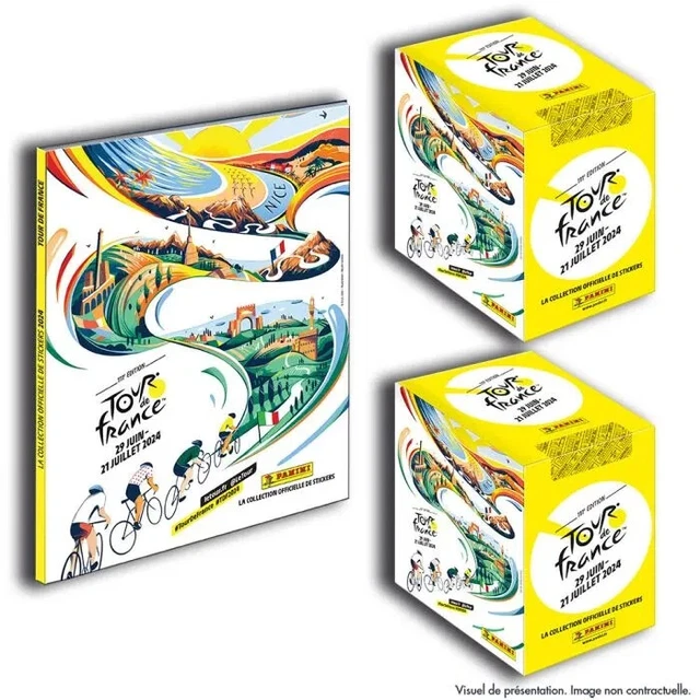STICKERS PANINI TOUR DE FRANCE 2024 #268 Christopher J-JENSEN EUR 1,00