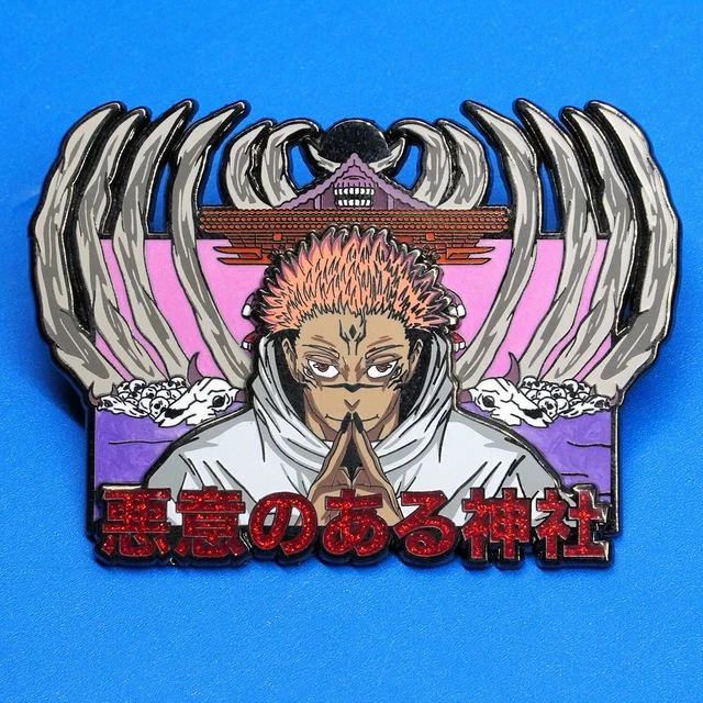 PORTACHIAVI JUJUTSU KAISEN Itadori Yuji Gojo Satoru spilla figura EUR PORTACHIAVI JUJUTSU KAISEN Itadori Yuji Gojo Satoru spilla figura EUR