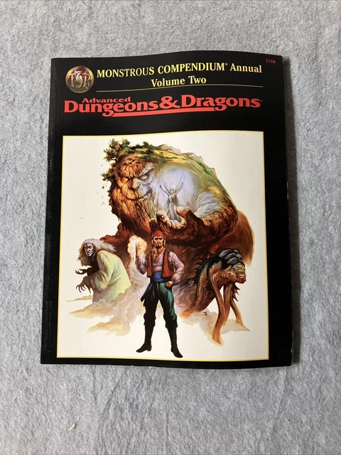 Monstrous Compendium Annual Vol. 2 Advanced Dungeons & Dragons, 2158, Tsr, 1996