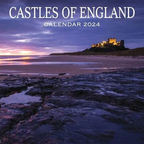 2024 CALENDAR WALL Planner Organiser England Castles Christmas Gift New