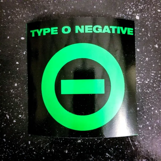 Type O Negative 4 x 4" Waterproof Vinyl Sticker Decal [💪 HQ Durability!] Metal
