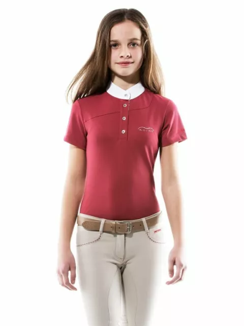 Animo Kinder Turniershirt Girl's Modell Brox, Peonia Gr. 10 Jahre Neu