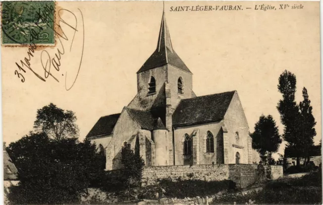 CPA Saint-Leger-Vauban - L'Eglise FRANCE (961128)