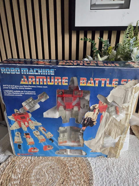 Robo-Machine Armure Battle Suit 1984 abimée bricoler voir