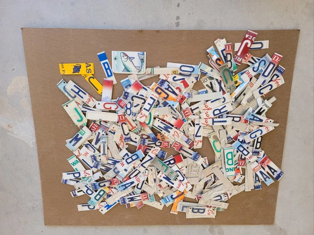 Enorme Lote De Cartas De Matrícula Para Proyectos De Artes Y Oficios