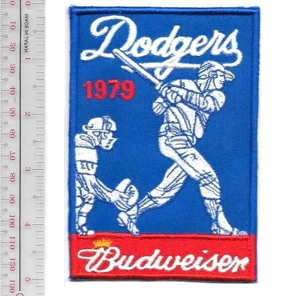 Beer Baseball Los Angeles Dodgers & "Bud" Beer National League 1979 Promo Patch