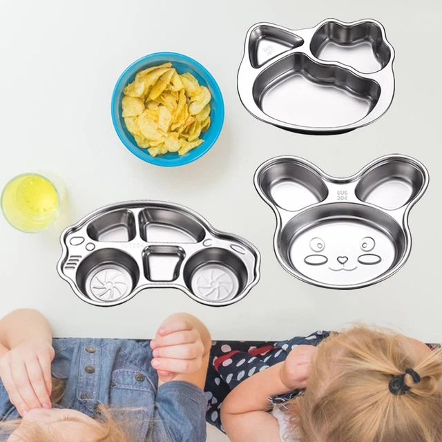 Kids online compartment plate