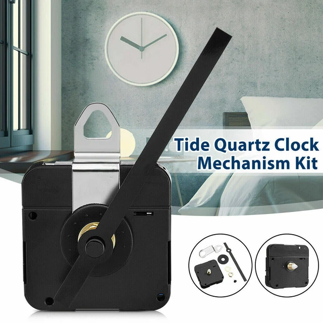 DIY WALL QUARTZ Tide Clock Movement Motor Mechanism Hands Fitting Metal
