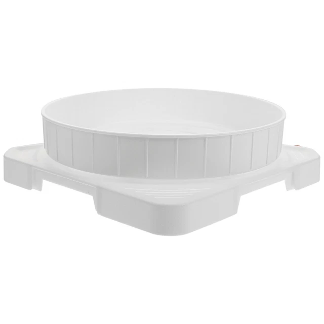 Bathroom Soap Drainer Storage Rack White Hanging Shelves Soap Drying Saver