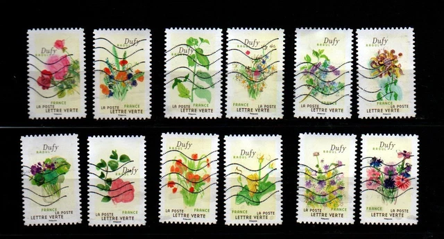 Vietnam 1962 – Timbres Fleurs 206-210 (Série Complète Oblitérée) – Collection Prophila Pour Philatélistes